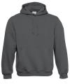 WU620 Men's Hooded Sweatshirt Steel Grey colour image